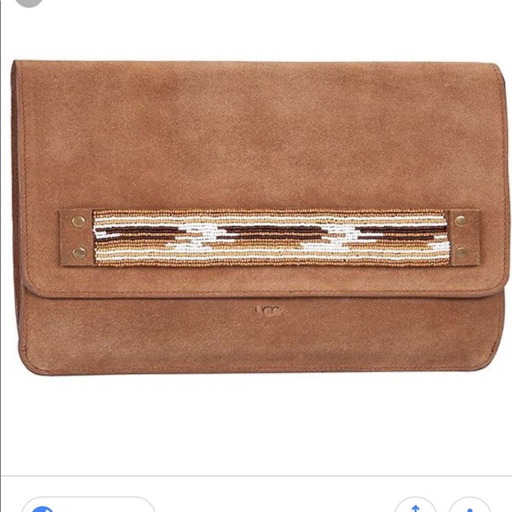 NWT UGG CLUTCH PURSE. NO STAINS. Perfect condition